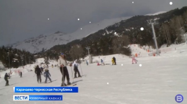 Как прошли новогодние каникулы на горнолыжном курорте Карачаево-Черкесии