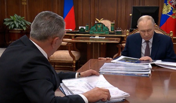 Владимир Путин провел встречу с главой Северной Осетии