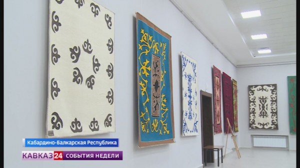 Мастерица из Кабардино-Балкарии представила коллекецию старинных ковров